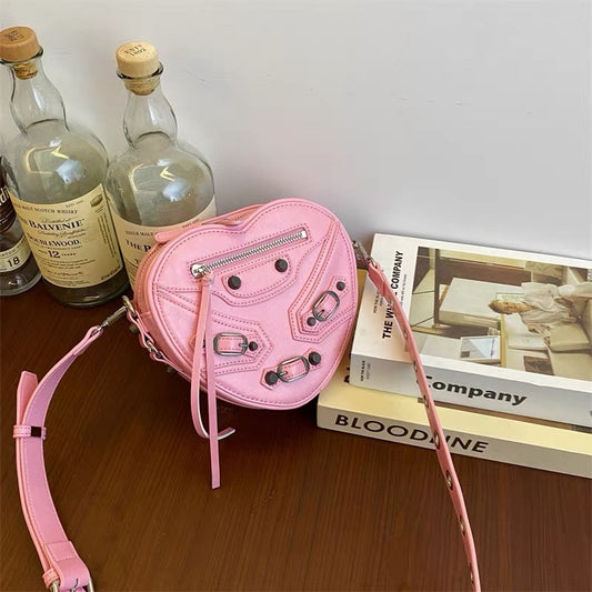 New Mini Handbag Sweet Cool Love Locomotive Crossbody Bag