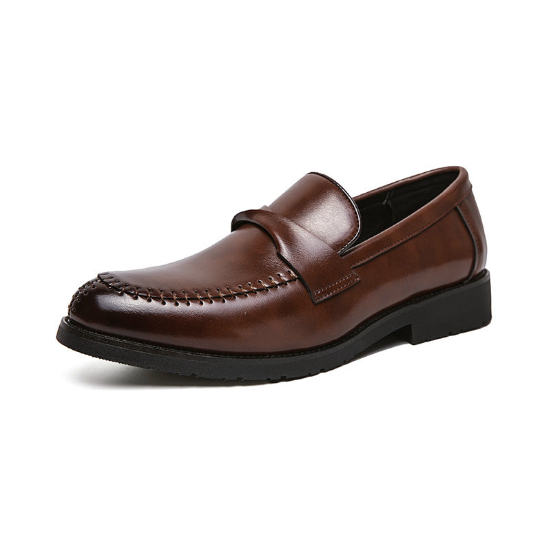 Mens Casual And Stylish Leather Shoes In British Business Style