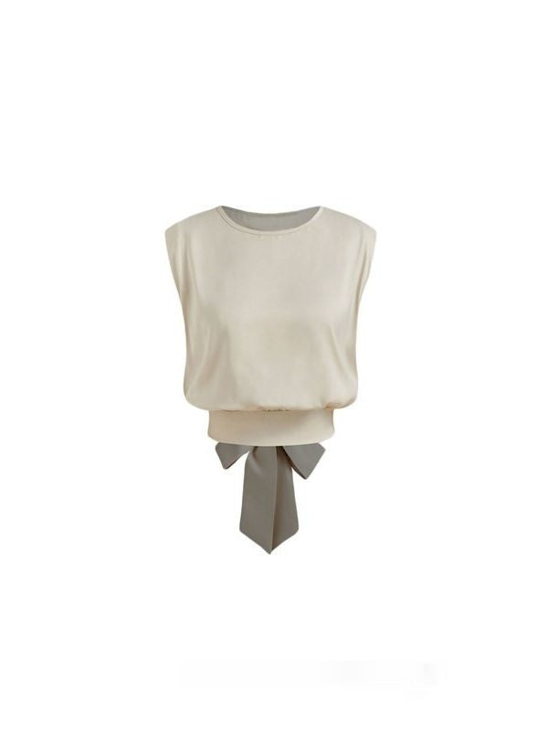 Elegant Age-reducing Two-piece Set Featuring A Top And Wide-leg Pants