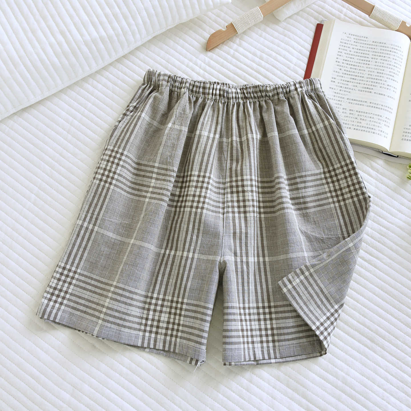 Home Sleeping Pants Pure Cotton Gauze Can Be Worn Outside Loose And Simple