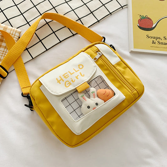 Fashion Ins Girl Mobile Phone Bag Single Shoulder Small Square Bag