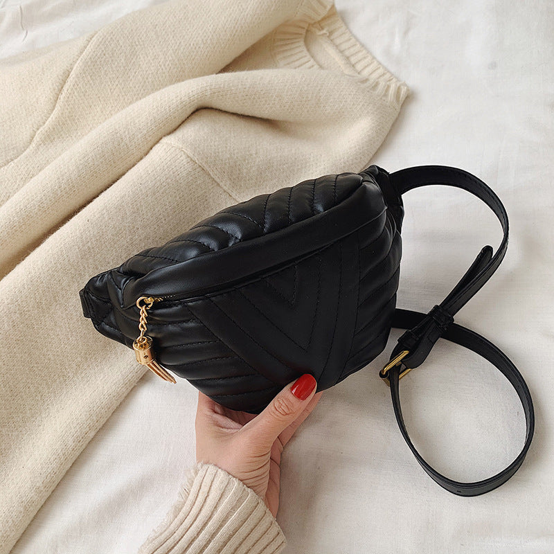 All-match net red new chest bag