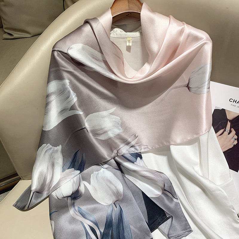 Hangzhou Silk Silk High-end Long Silk Scarf
