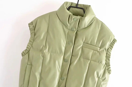 New Autumn And Winter Women's Lint Waistcoat