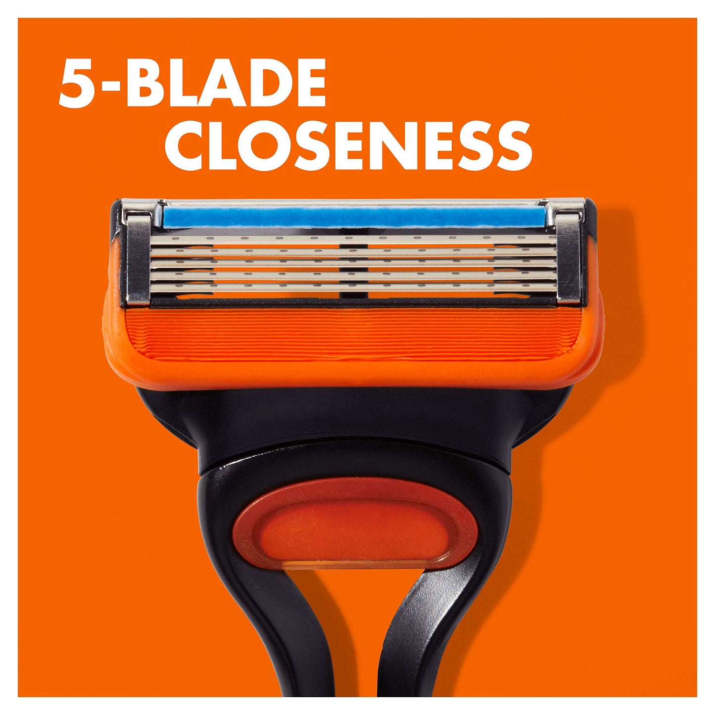 Gillette Fusion 5 Rakbladsrefiller För Män, 8 st, Med Antifriktionsblad För Upp Till 20 Rakningar Per Refill