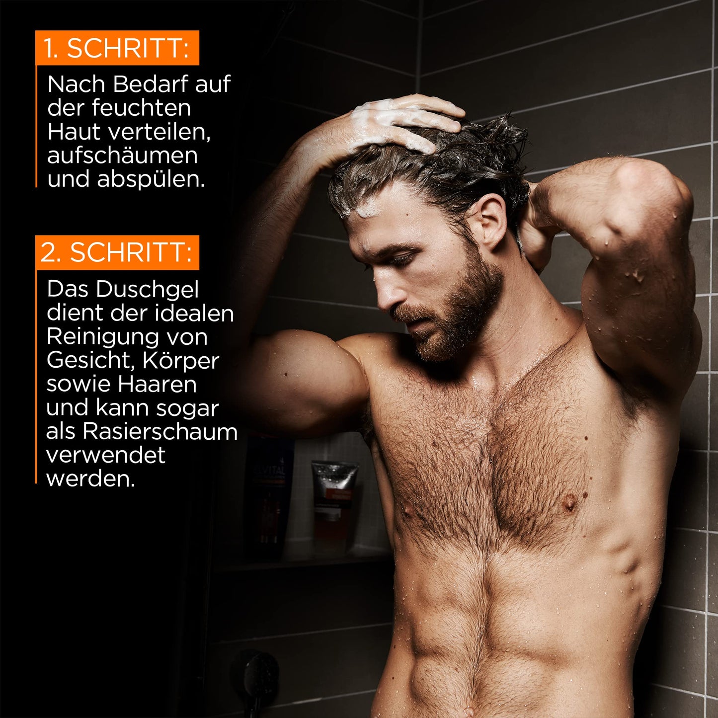 L'Oréal Men Expert Herr Hydra Energy Duschgel, 1 l