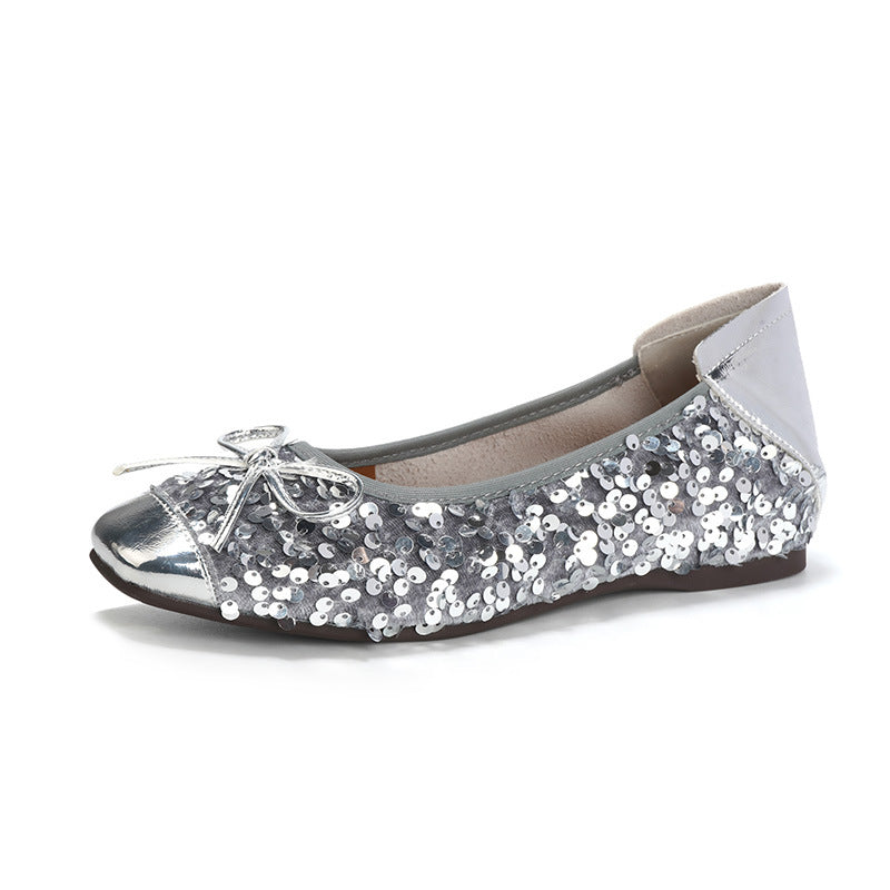 Soft Bottom Height Increasing Insole Breathable Mary Jane Shallow Mouth Pumps