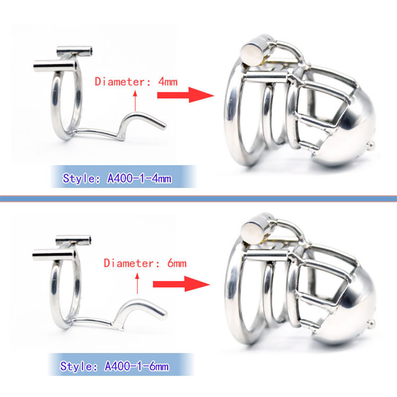 New Stainless Steel Male Chastity Lock