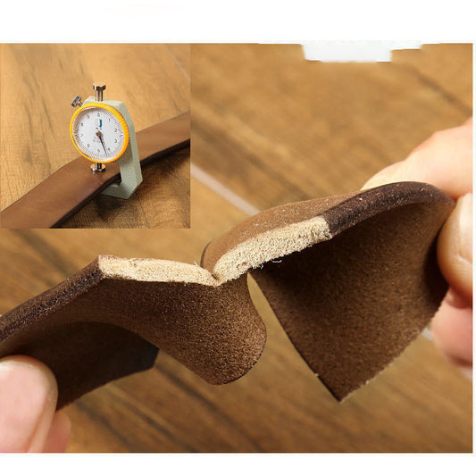 Cowhide Handmade Vintage High-end Trendy All-match Jeans Belt