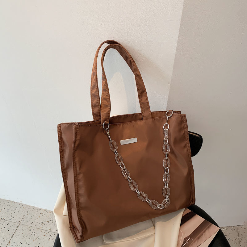 Fashion Large-capacity One-shoulder Cloth Bag Student Tote