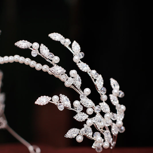 Bride Wedding Simple Headwear Headband Crown Accessories