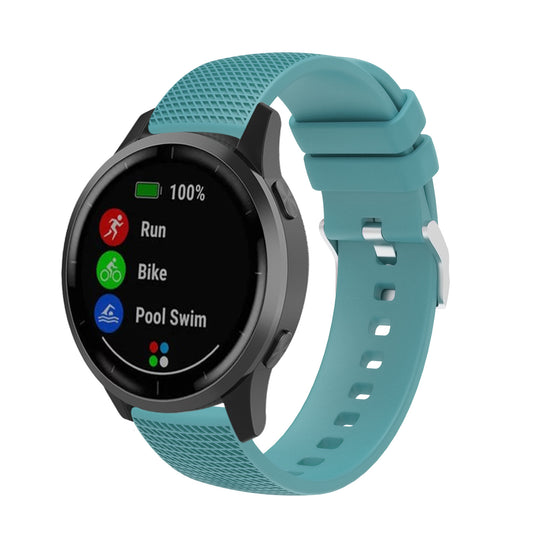 Applicable To Vivoactive4 GTS Gt3 Grid Pattern Silicone Watch Strap
