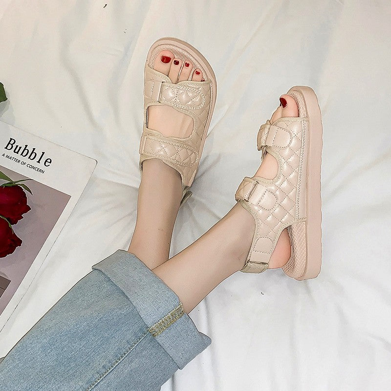 Women's sandals with small fragrance soft sole