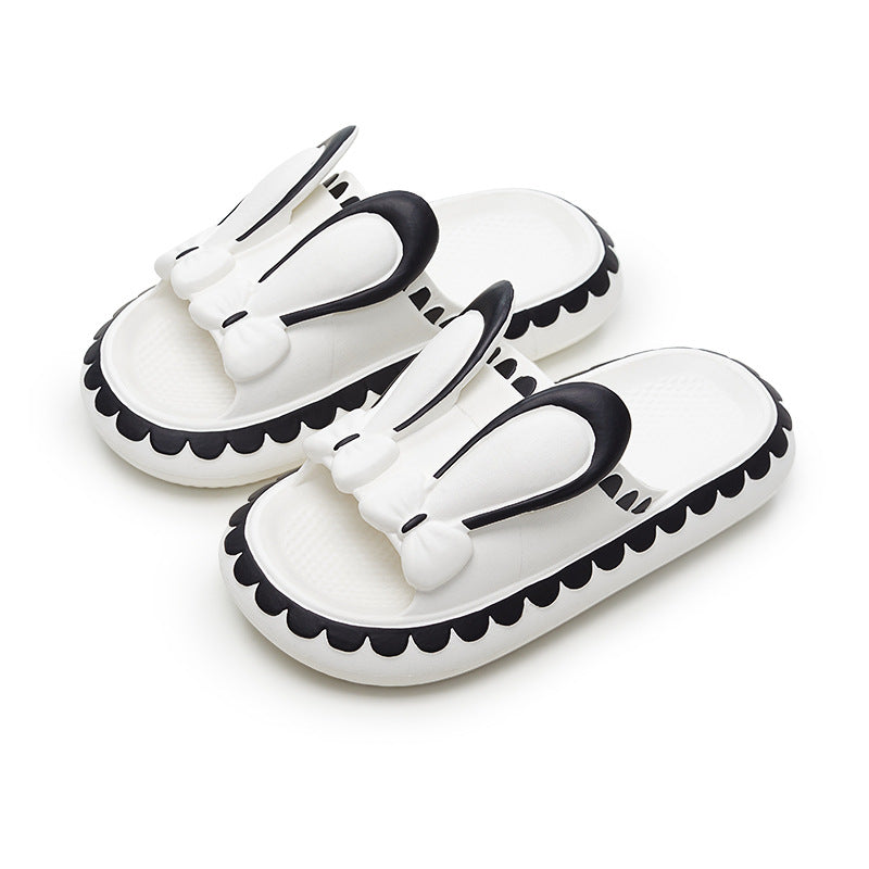Women's Fashion Indoor Rabbit Non-slip Silent Slippers