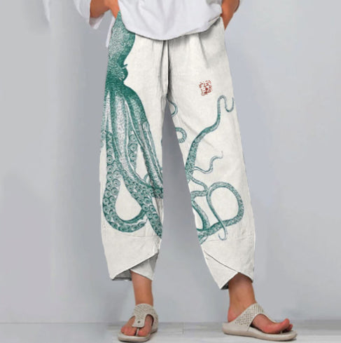 Casual Slimming Outdoor Cropped Pants