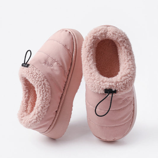 Cotton Slippers For Winter, Men And Women Adults, Furry Shoes, Indoor Cotton Shoes
