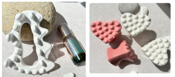 Ceramic Scraping Facial Massage Beauty Board