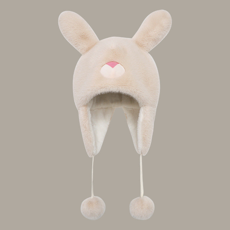 Sweet And Cute Three-dimensional Rabbit Ear Plush Ear Hat