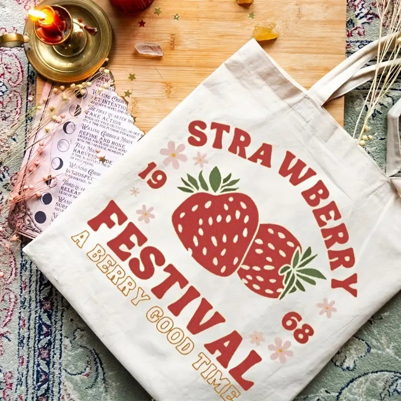 White Portable Single-shoulder Bag