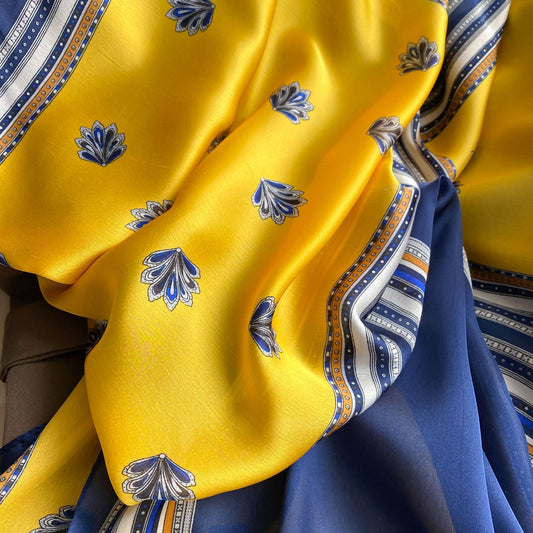 Personalized Printing Scarf Dual-use Air Conditioning Shawl Sunscreen