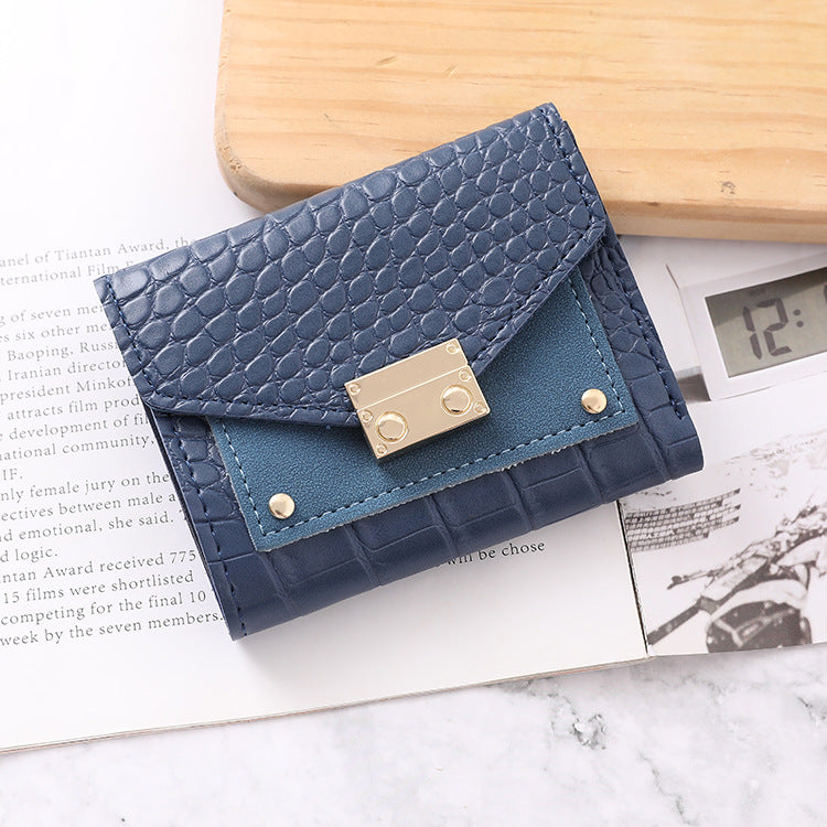 Mori Buckle Small Money Clip Fashion Everything Matching Coin Purse