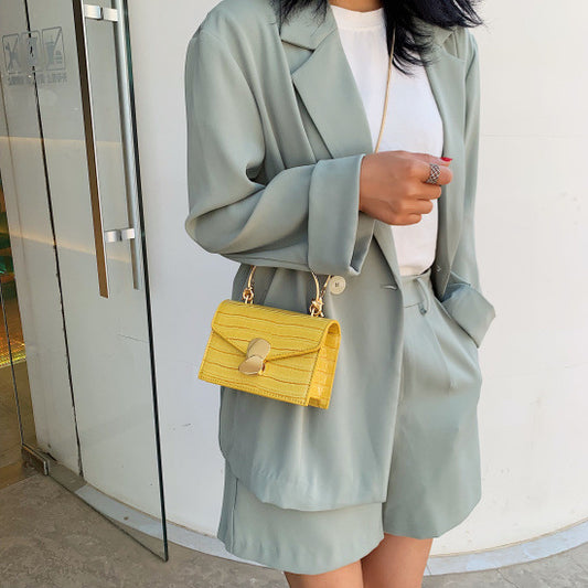Western style popular small square bag
