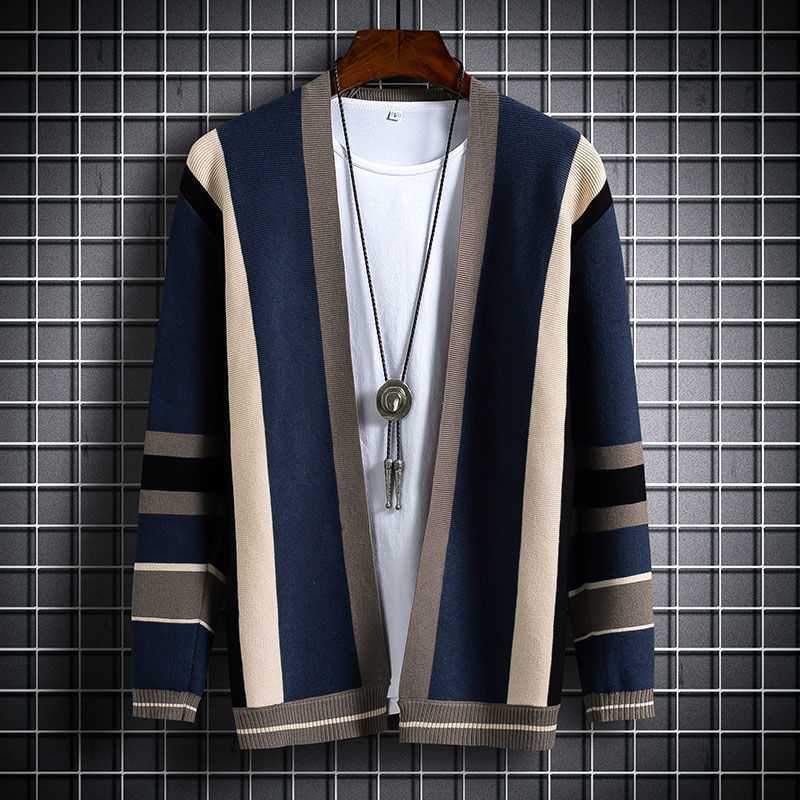 Sweater Jacket Men's Korean Version Of The Trend Of The New Autumn And Winter Tide Brand Loose