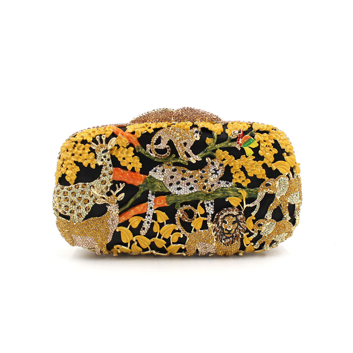 Oliedråbe diamantclutch