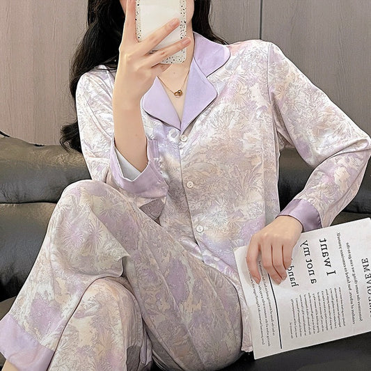 Thin Long Sleeve Elegant Slimming Internet Celebrity Homewear