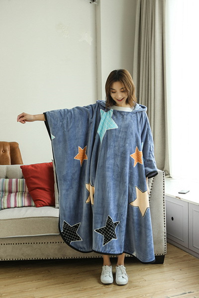 Warm Blanket Long Coral Fleece