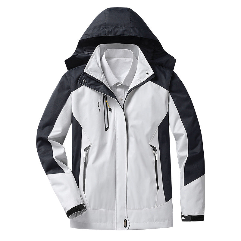Spring And Autumn Thin With Shell Coat Outdoor Sports Workwear Coat Printing