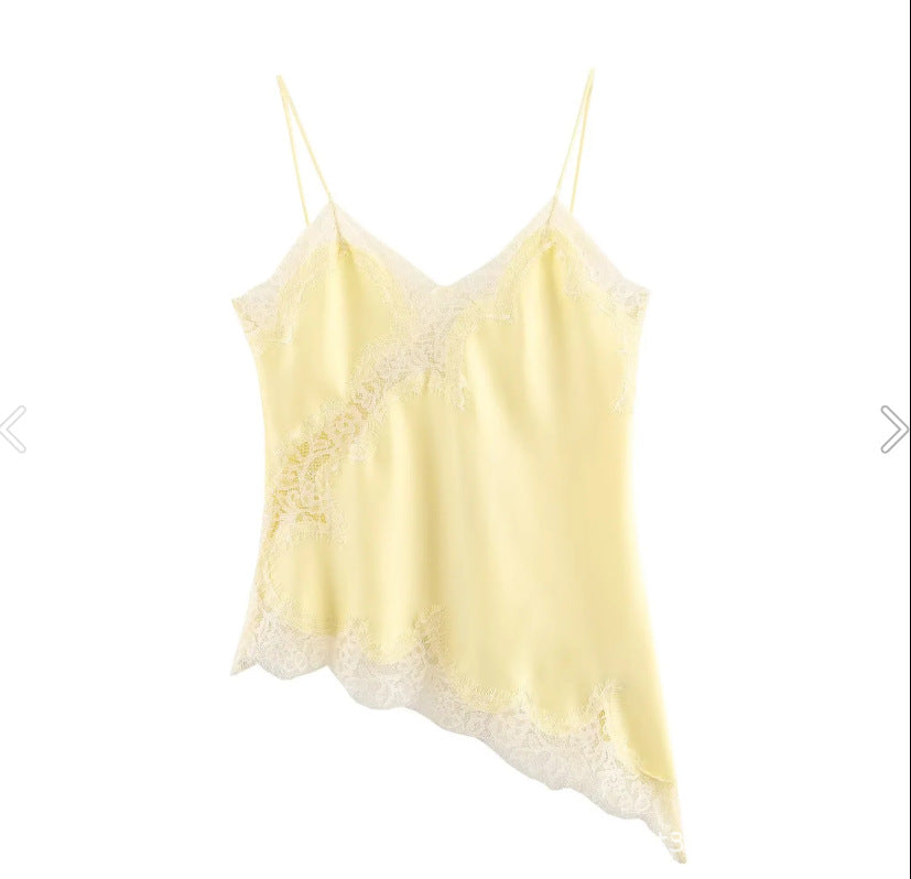 Fashionable, Chic, Sexy Lace Asymmetrical Dress