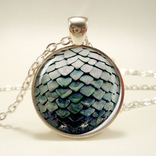 European and American time gem glass necklace accessories