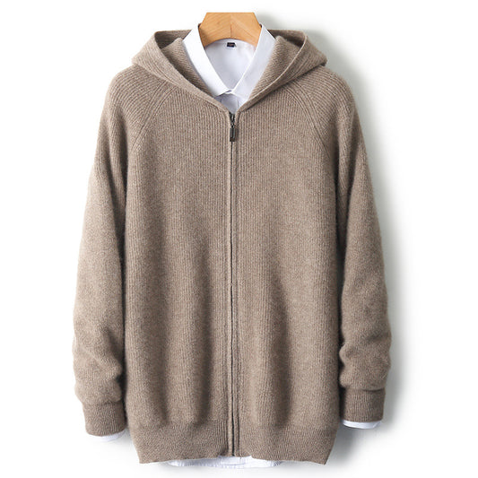 Men's Fashion Loose And Warm Knitted Jacket