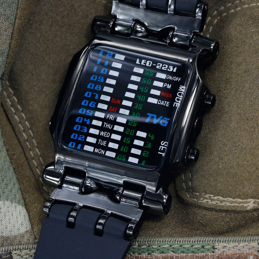 TVG Student Waterproof Watch Multi Function