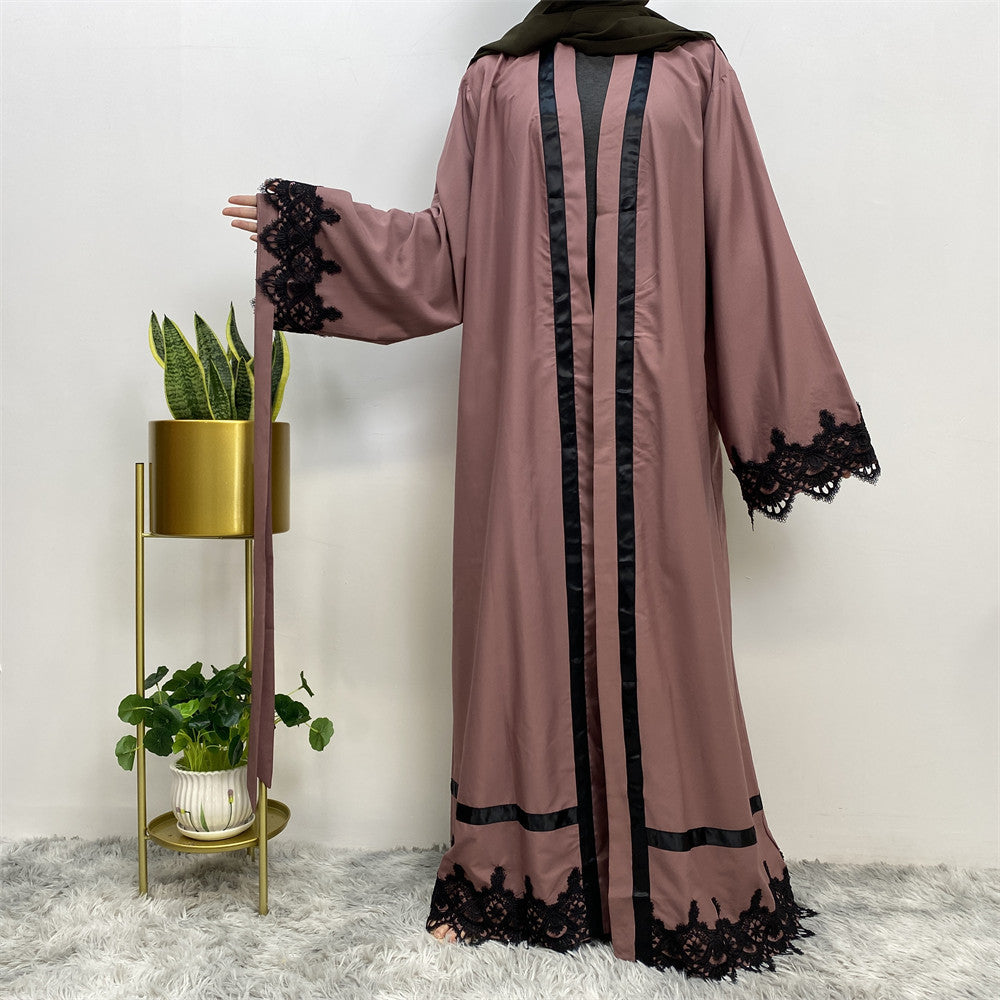 Fashionable And Fashionable Lace Long Skirt