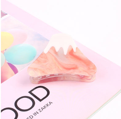 Mountain Gradual Grab Clip No Harm To Hair High Ponytail Pan Hair Accessories