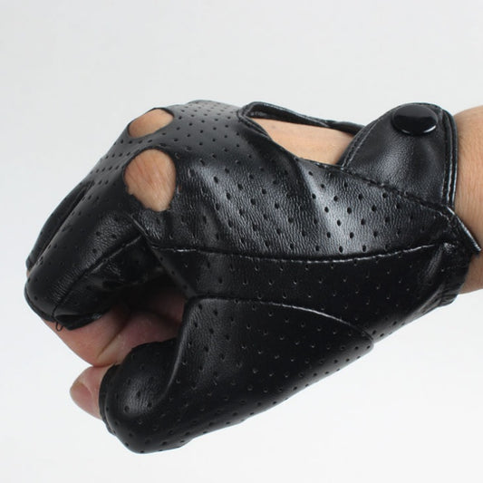 Korean version of the ladies DS street dance half finger gloves nightclub pole dance performance star dance dance gloves driving