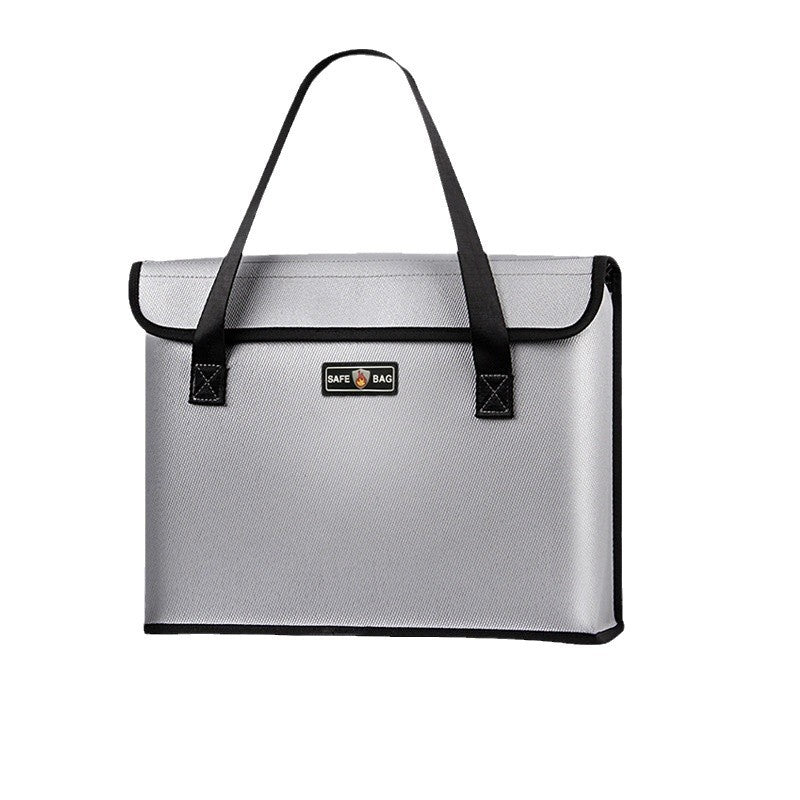 Liquid Silicone Portable Three-dimensional Double-sided Waterproof Explosion-proof Fireproof Handbag