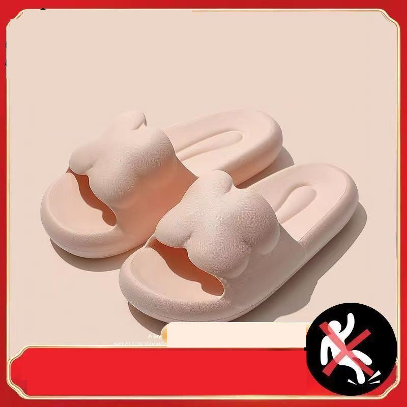 Women's Cute Soft Bottoming Thickened Bathroom Slip-proof Deodorant Slippers