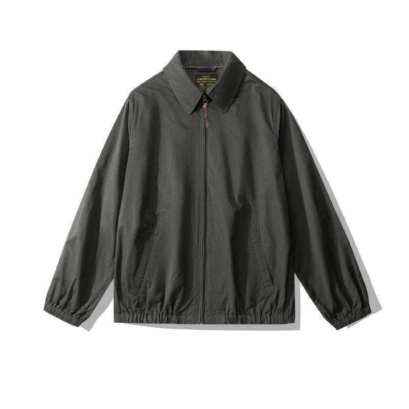 Classic Casual Retro Lapel Jacket Men