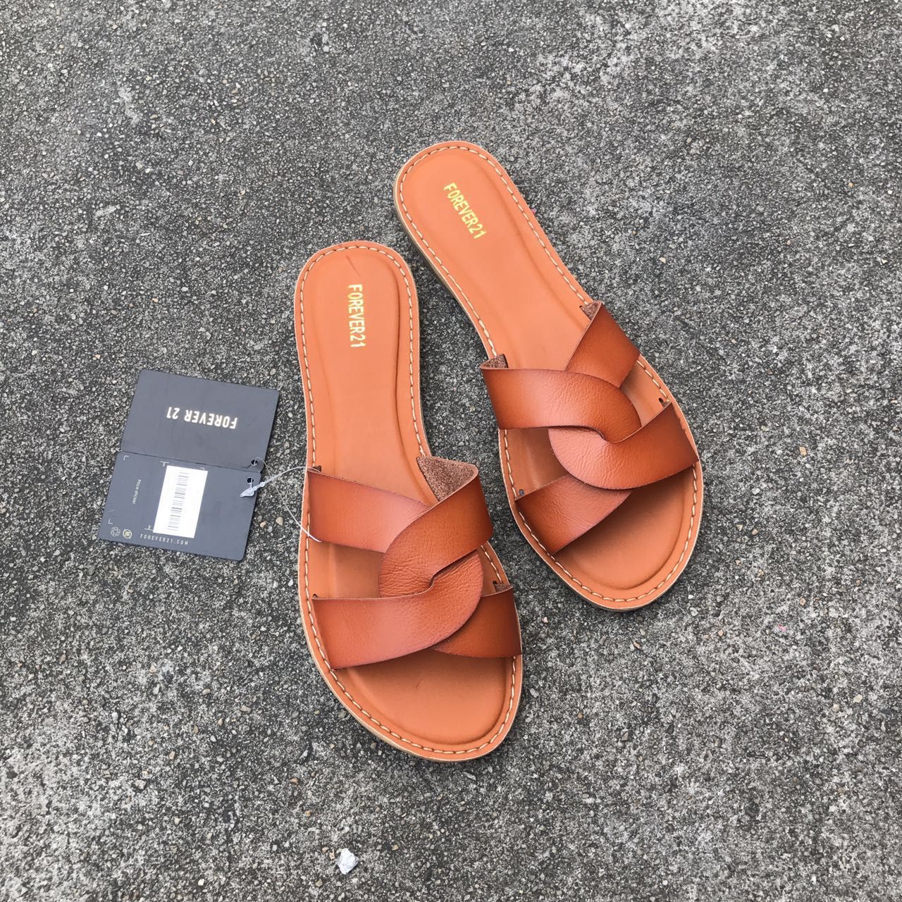 Flat-heeled Casual Women's Slippers With Leather Buckle Plus Size Women's Shoes