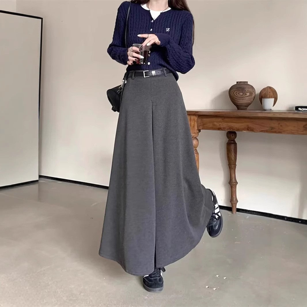 Half Length Design Versatile Large Swing Skirt