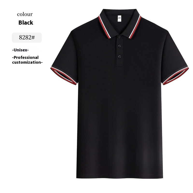 Short Sleeve Lapel Group Building Casual Polo Shirt