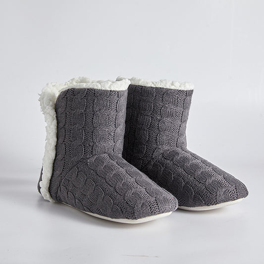 Women's Autumn And Winter Thickened Plus Velvet Floor Socks