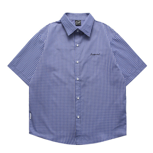 Loose Half Sleeve Work Clothes Shirt