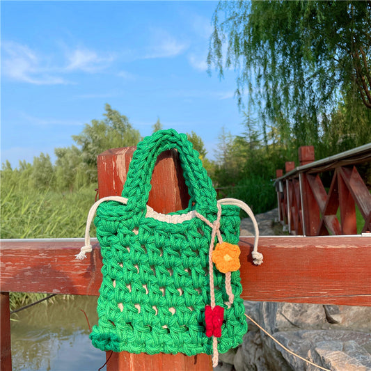 Hand-woven Bag Diy Material Bag