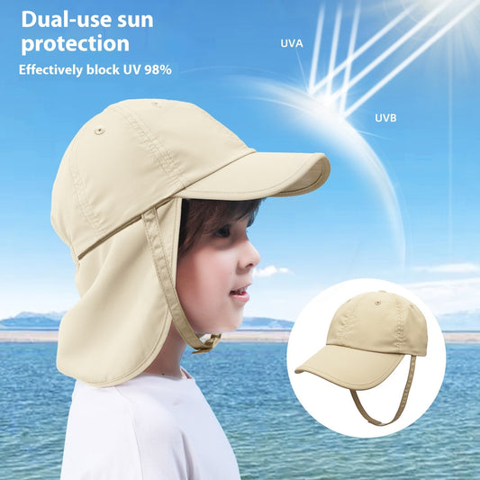 Children's Sun Hat UV Protection Sun Hat Summer Thin Big Brim