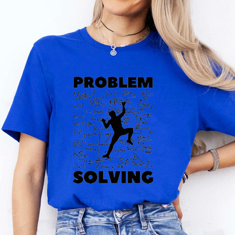 Climbing Problem-Solving Graphic T-Shirt