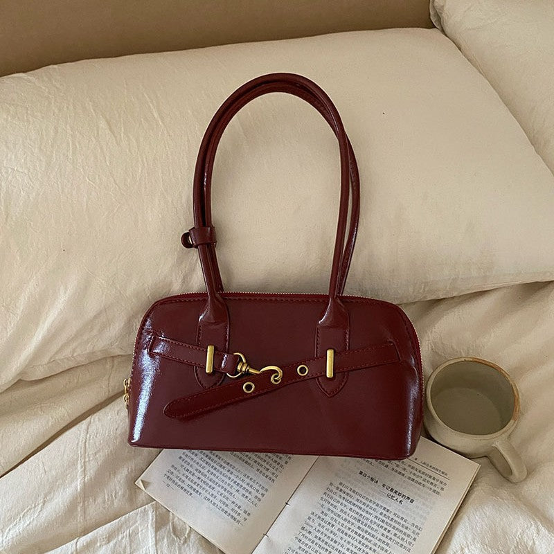 Retro Portable And Stylish Shoulder Bagcrossbody Bag
